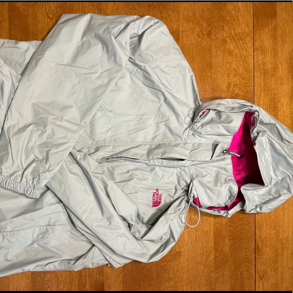 Northface Pink and Gray Shell